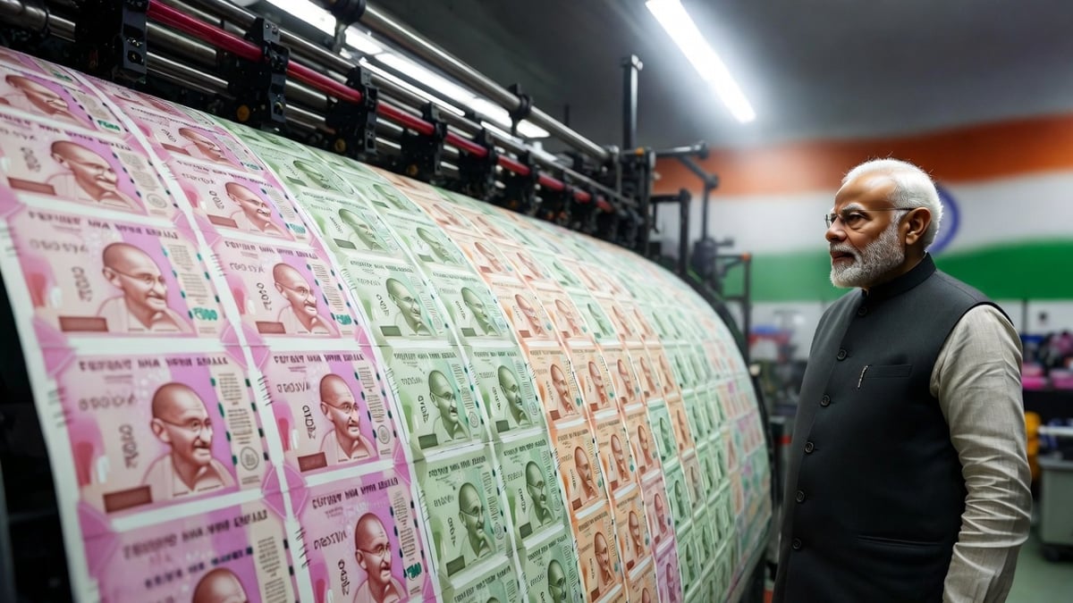 88000 Crore Printed Notes Never Reached To RBI Is Modi Govt Fabricating This Whole Case