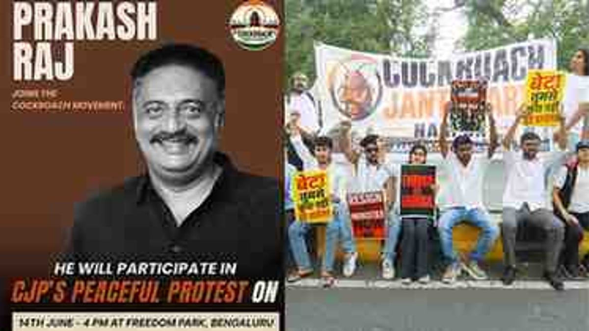 Prakash Raj Joins Sonam Wangchuk At Jantar Mantar As Celebrities Clash Over High Stakes Hunger Strike