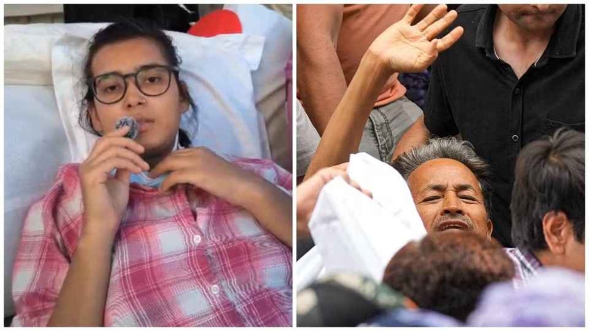 Jawaharlal Nehru University Scholar Neha Bora Defies Police Crackdown To Continue Hunger Strike After Sonam Wangchuk Removal