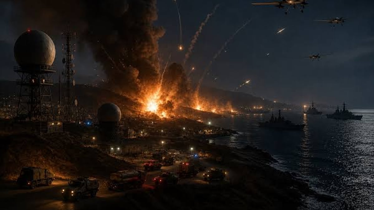 US Strikes Iran Larak Island as Tehran Retaliates with Missile Barrage on American Bases in Jordan