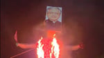 Youth Congress Burns Ravan Effigy Bearing Chief Election Commissioner Gyanesh Kumar Face In Vote Chori Ki Raasleela Protest Demanding Resignation