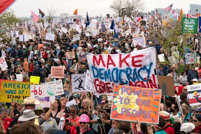 Hands Off Protests Spark Nationwide Movement as Democrats Unite Against Trump’s Second-Term Agenda