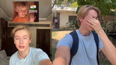 UK Man’s Emotional Return to Childhood Home in India After 16 Years Goes Viral
