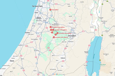 Israel Wildfires Trigger National Emergency as Massive Blaze Nears Jerusalem, Thousands of Acres Burned