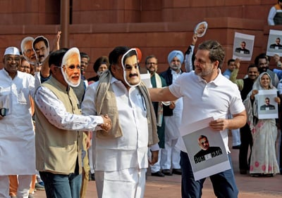 Rahul Gandhi Prediction True As US Drops Adani Fraud Case Sparks Massive Modani Collision Controversy
