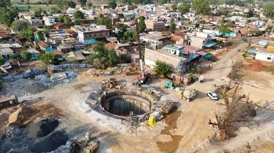 Engineering Marvel as India Longest Underground Water Tunnel Achieves Historic Breakthrough to Deliver Narmada River Water to Vindhya Without Pumps