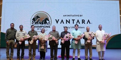 Anant Ambani Launches National Animal Welfare Initiative Champions of Care Across India