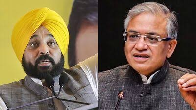 Bhagwant Mann Delhi Airport Detention Row: Arvind Kejriwal Questions Link Between Customs Fine and Chief Election Commissioner Gyanesh Kumar