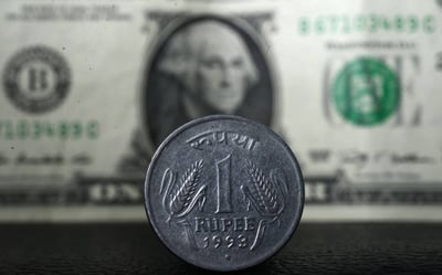 Ukraine and Russia conflict leads to rupee’s lifetime low against dollar