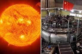 China’s “Artificial Sun”, 5times more powerful than the real sun.