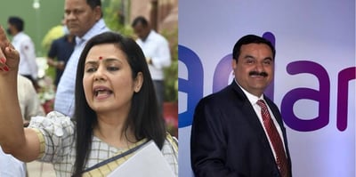 Mahua Moitra Claims BJP Uses Ram Temple as Distraction and Connects to Modi-Adani ‘Panic’ Conspiracy.