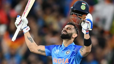 Virat Kohli matches Sachin Tendulkar’s record with his 49th ODI Century on his birthday.