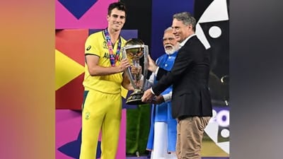 Disgraceful fans boo umpires after Australia won the cricket world cup in Ahmedabad’s Narendra Modi stadium.